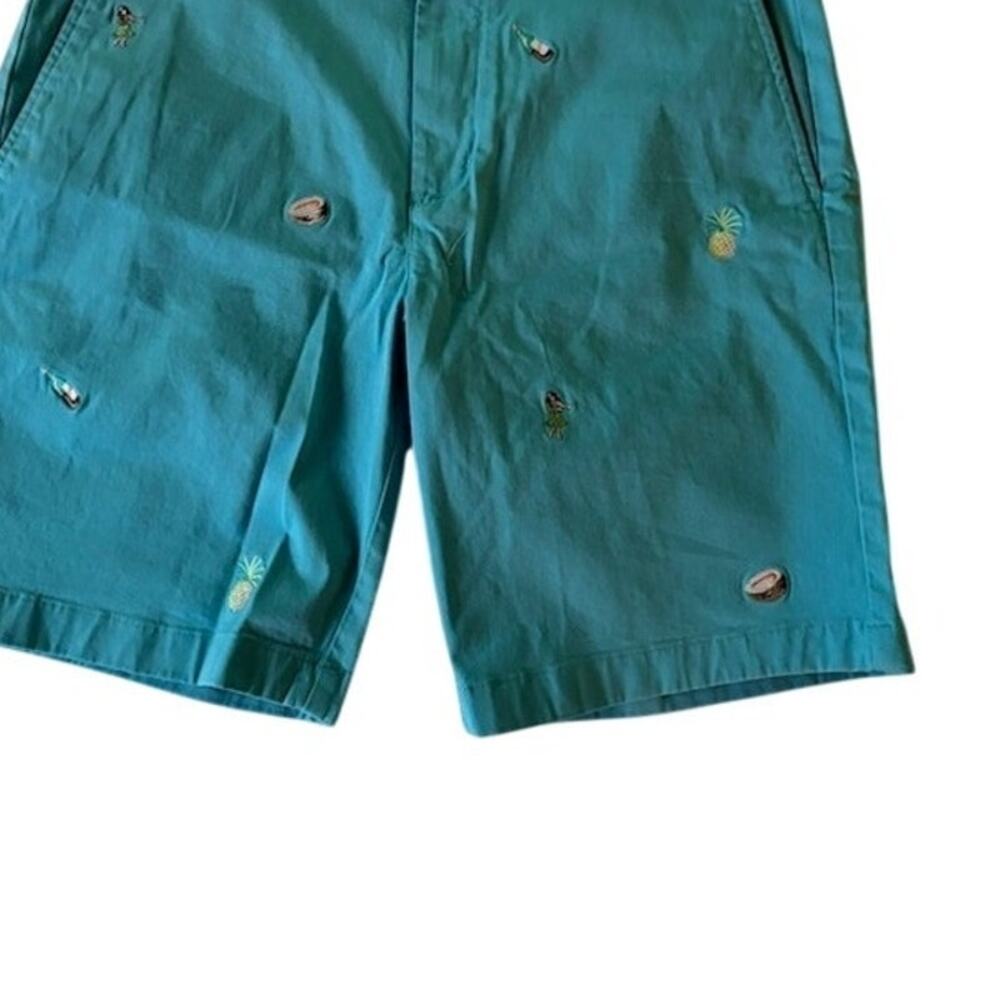 Vineyard Vines Breaker Shorts Men’s Size 32 Blue Embroidered Nautical Preppy